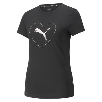 Tricou PUMA pentru femei VALENTINES DAY GRAPHIC TEE - 84840801