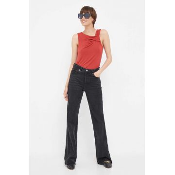 Dkny top culoarea rosu