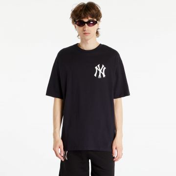 Tricou New Era MLB Team Graphic Bp Os Tee New York Yankees Black/ Optic White