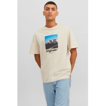 Tricou lejer cu imprimeu foto