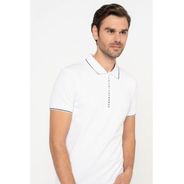 Tricou polo slim fit