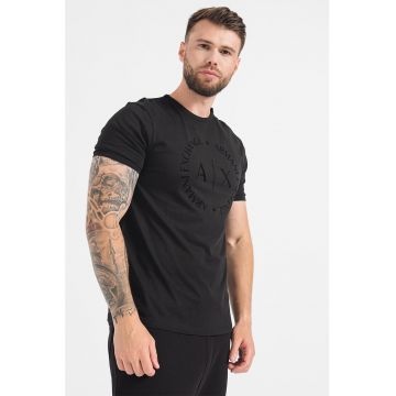 Tricou regular fit cu imprimeu logo