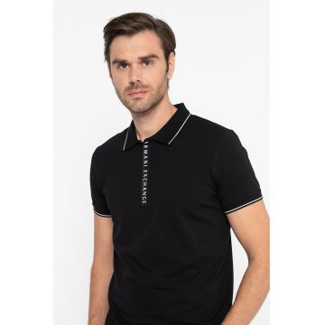 Tricou polo slim fit