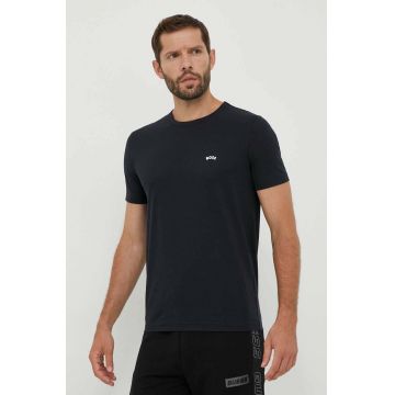 BOSS tricou din bumbac BOSS ATHLEISURE neted