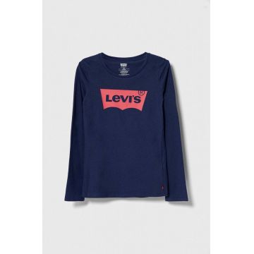 Levi's longsleeve din bumbac pentru copii