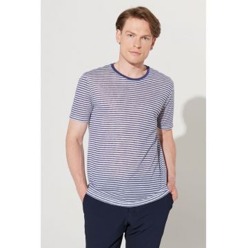 Tricou slim fit in dungi