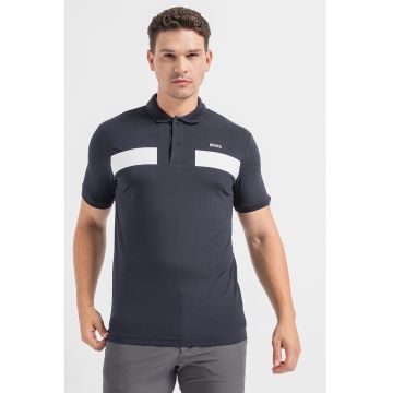 Tricou polo cu logo brodat Paule