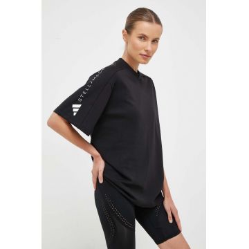 adidas by Stella McCartney tricou femei, culoarea negru IB6854