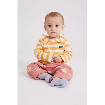 Bobo Choses longsleeve bebelusi culoarea galben