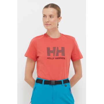 Helly Hansen tricou din bumbac culoarea alb 34112-001