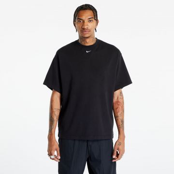 Tricou Nike Solo Swoosh Men's Short Sleeve Heavyweight Tee Black/ White