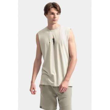 Top unisex de bumbac