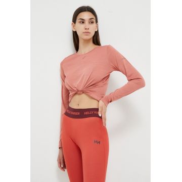 Asics longsleeve pentru alergare Nagino culoarea roz