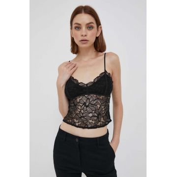 Sisley top femei, culoarea negru