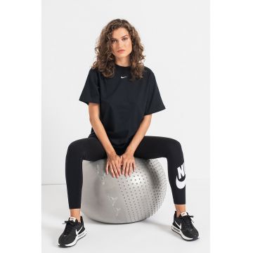 Tricou supradimensionat cu decolteu la baza gatului Sportswear Essential