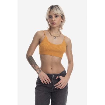 KSUBI tricou din amestec de cașmir culoarea portocaliu WPS23KW005-orange