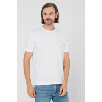 Tricou regular fit din bumbac Shield