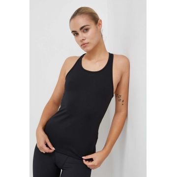 Casall top de antrenament Essential culoarea negru