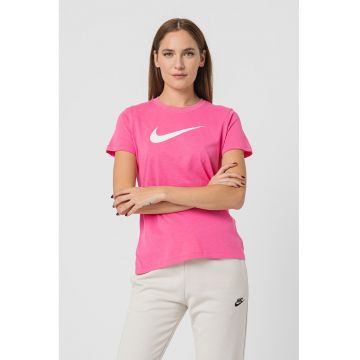 Tricou cu imprimeu logo si tehnologie Dri-FIT - pentru fitness