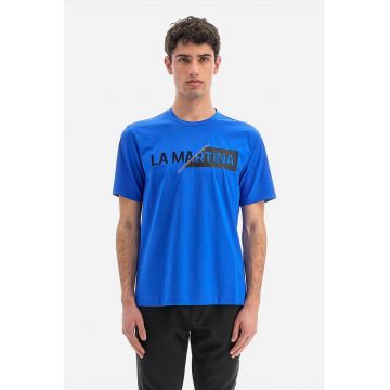 Tricou regular fit din amestec de bumbac cu broderie logo