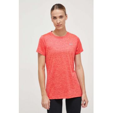 Under Armour tricou de antrenament Tech culoarea rosu