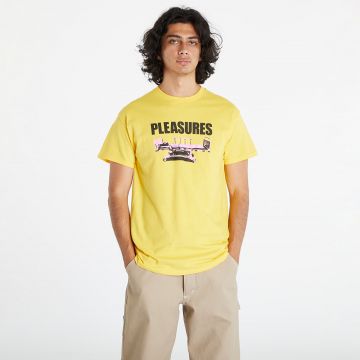 Tricou PLEASURES Bed T-Shirt Yellow