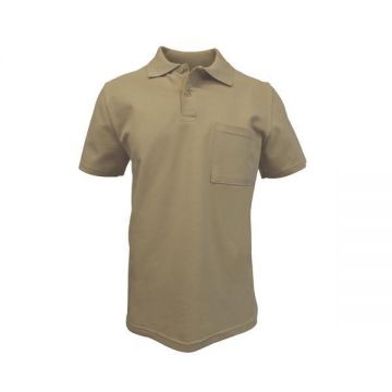 Tricou Saturn polo barbat, bej, M