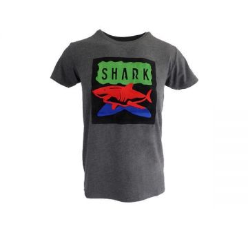 Tricou barbat, gri Shark, S