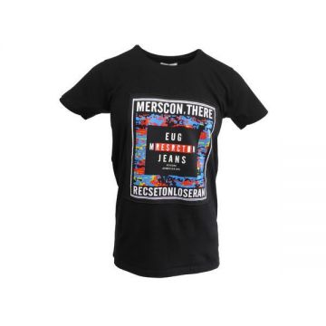 Tricou barbat Scarface, Faith Hope Love negru, marime L