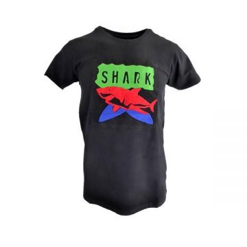 Tricou barbat Scarface, negru 'Shark' - S