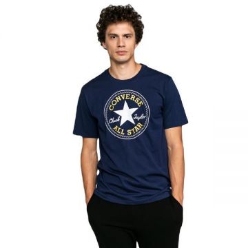 Tricou barbati Converse Chuck Patch Nova 10007887-471, S, Albastru