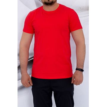 Tricou Barbati D236 Rosu | Fashion