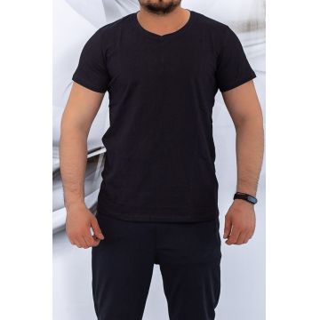 Tricou Barbati D237 Negru | Fashion