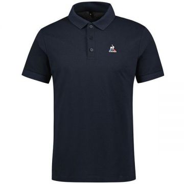 Tricou barbati Le Coq Sportif Ess N2 Short Sleeve Polo 2320733, M, Albastru