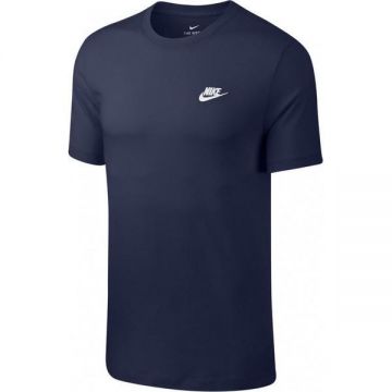 Tricou barbati Nike Club Tee AR4997-410, S, Bleumarin