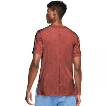 Tricou barbati Nike Yoga Dri-Fit BV4034-670, XXL, Rosu