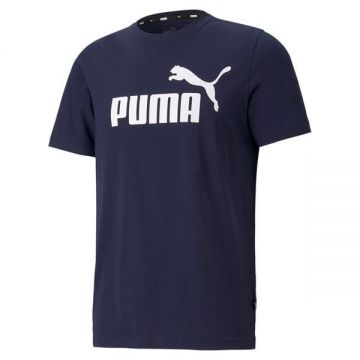 Tricou barbati Puma Essentials 58666606, S, Albastru