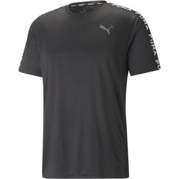 Tricou barbati Puma Fit Taped 52319001, XS, Negru