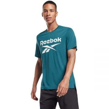 Tricou barbati Reebok Workout Ready Supremium Graphic GS6653, S, Verde