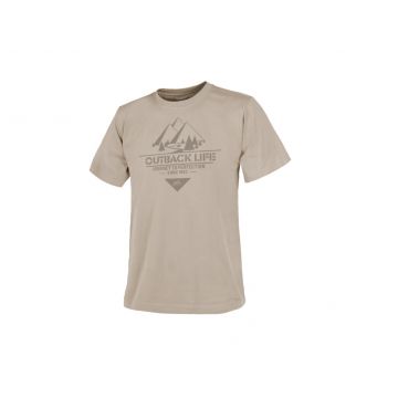 TRICOU OUTBACK LIFE - KHAKI