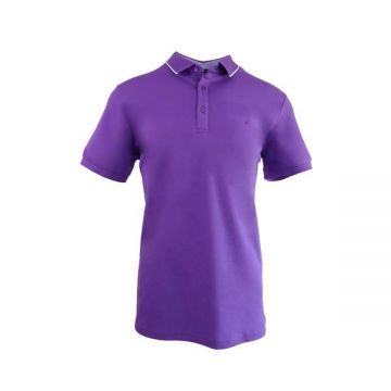 Tricou polo barbat, regular fit, mov, marime M