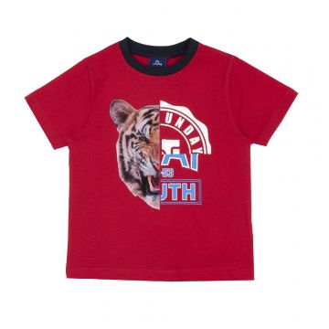 Tricou copii Chicco, rosu, 67550