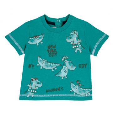 Tricou copii Chicco, Verde, 67236