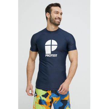 Protest tricou Prtcater barbati, culoarea albastru marin, cu imprimeu