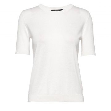 CARDATO COTTON AND SILK YARN T-SHIRT S