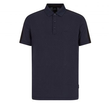 COTTON POLO WITH TAPE M