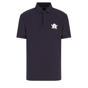 Printed polo shirt m