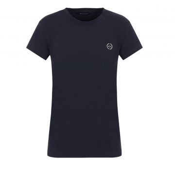 Stretch cotton jersey t-shirt l