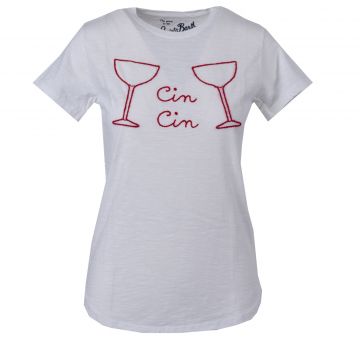 Dana cotton crew neck t-shirt la perfection m