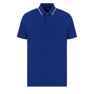 Linen and cotton polo l